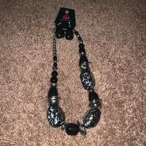 Necklace and earrings